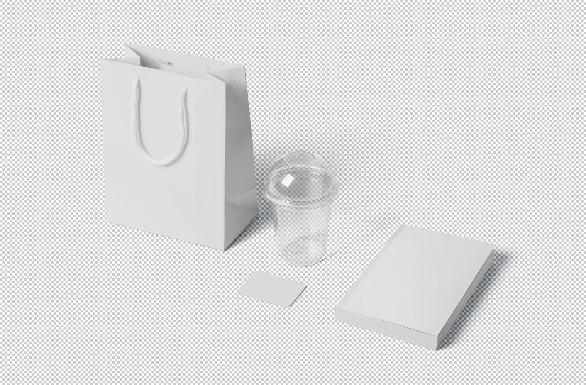 beverage branding mockup