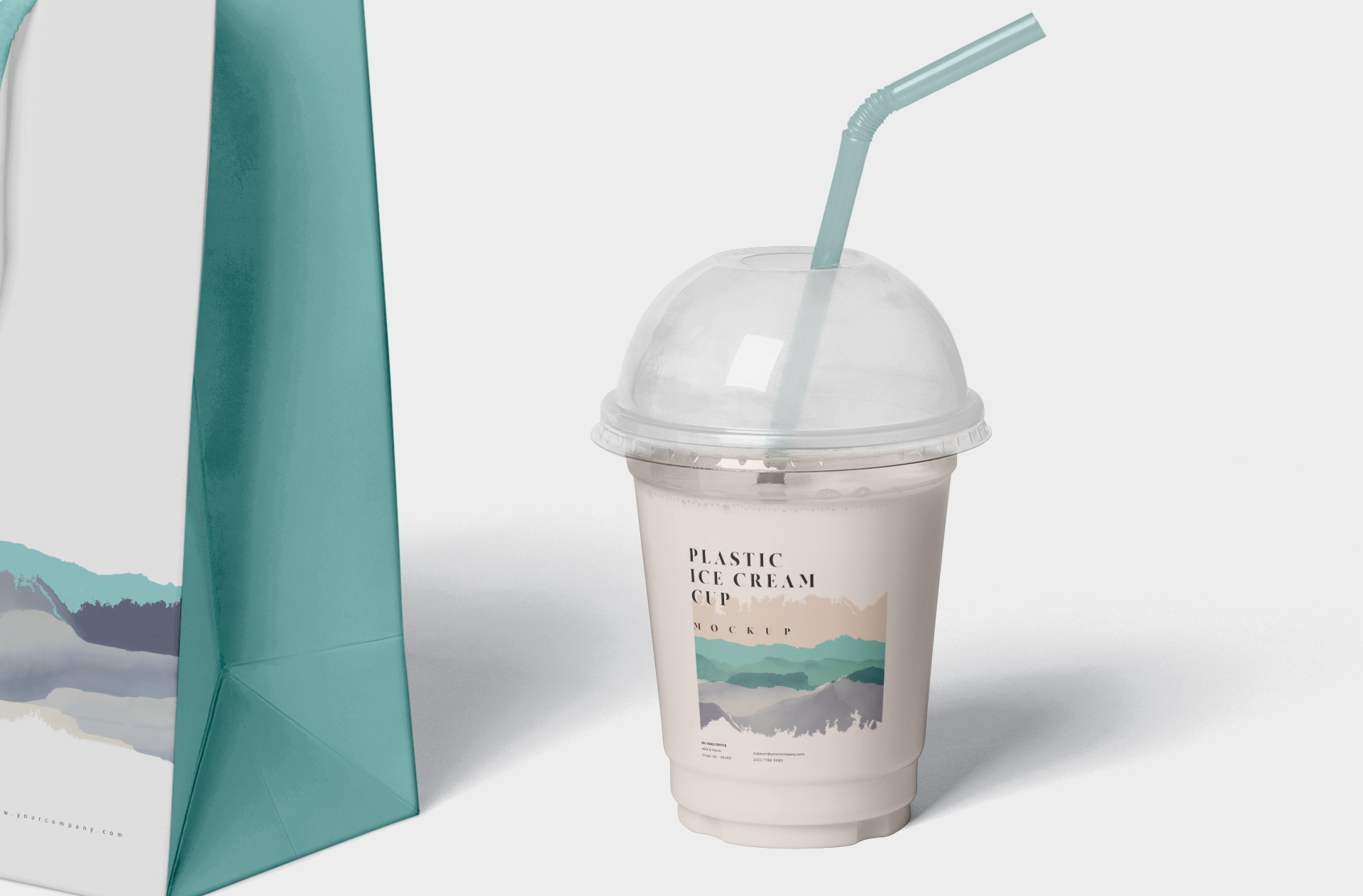 beverage industry mockups