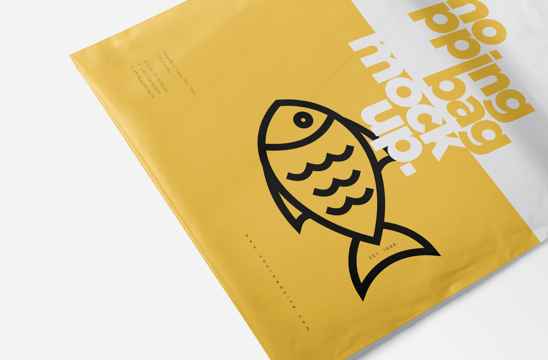 bag presentation mockup