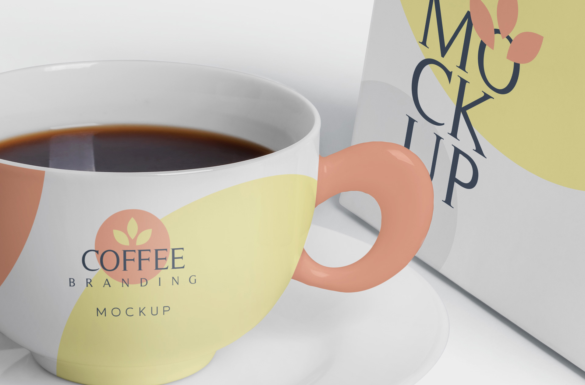 coffee branding mockup