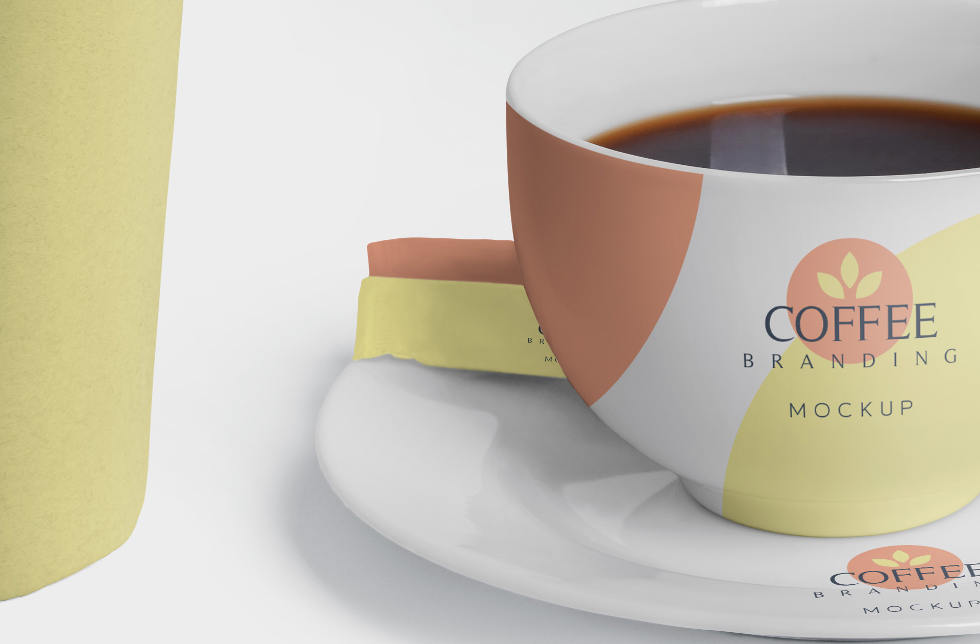 coffee branding mockup