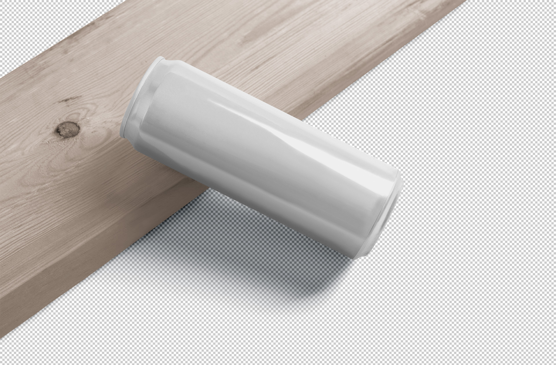 beverage can mockup