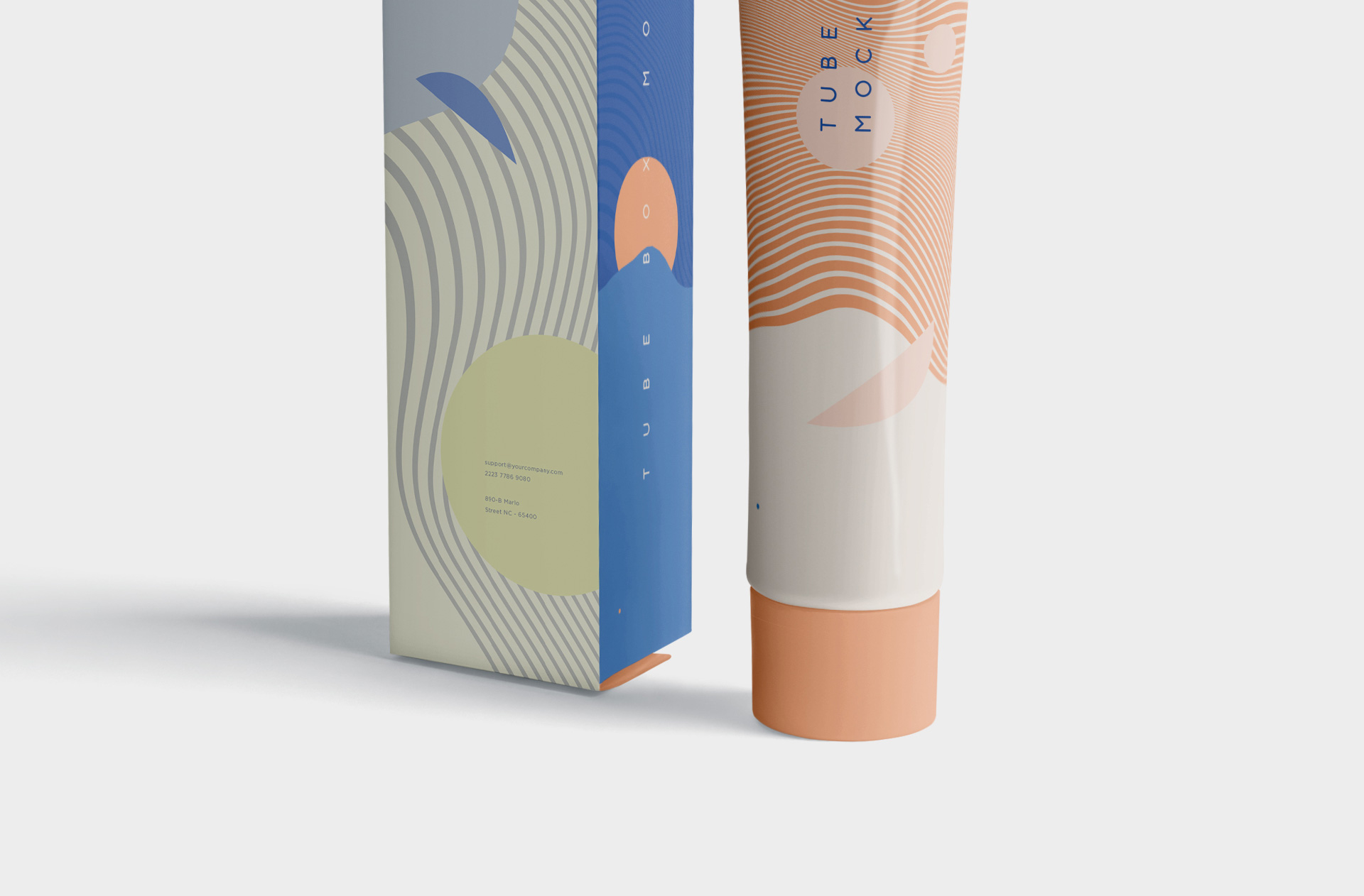 beauty packaging mockup