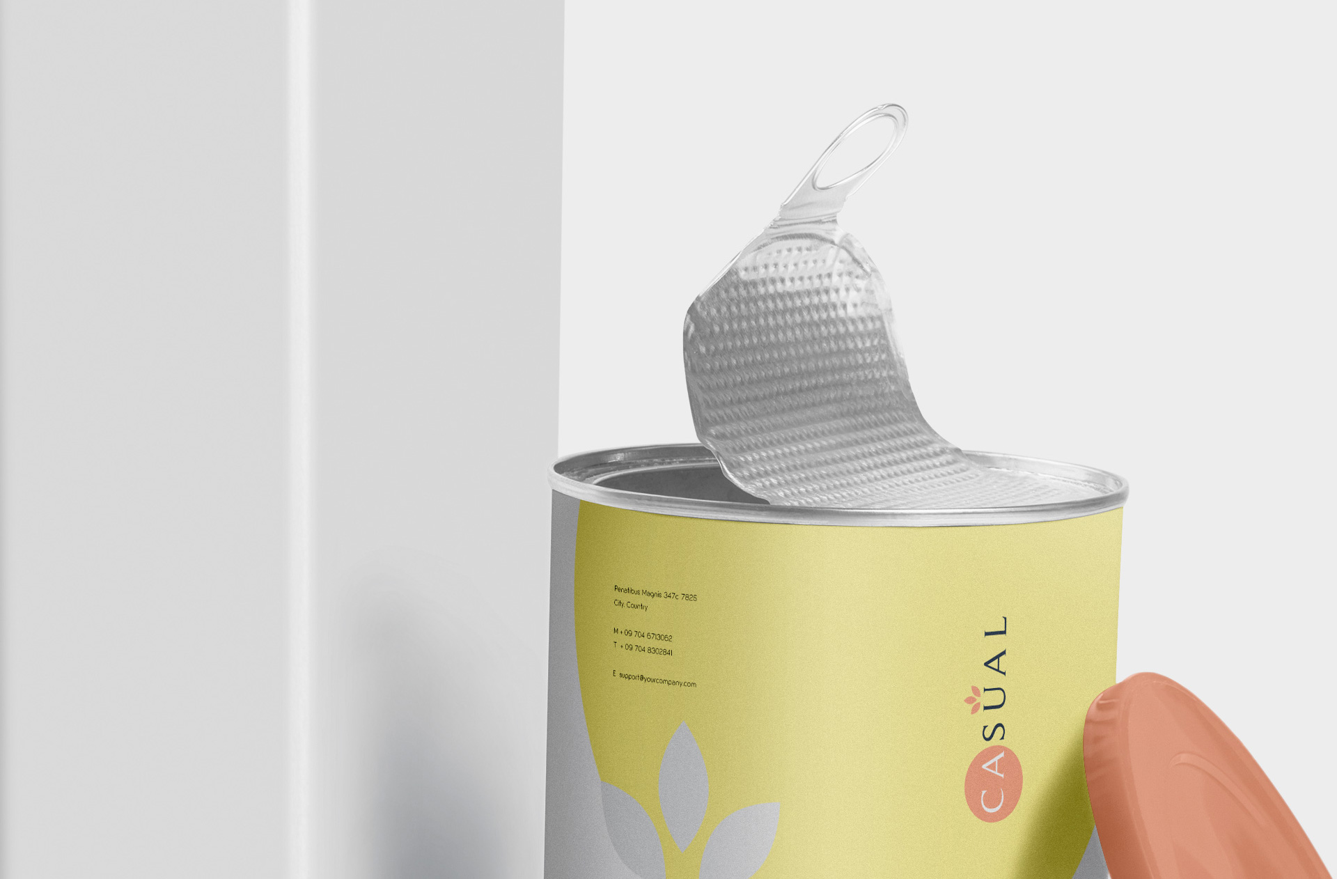 customizable food packaging PSD