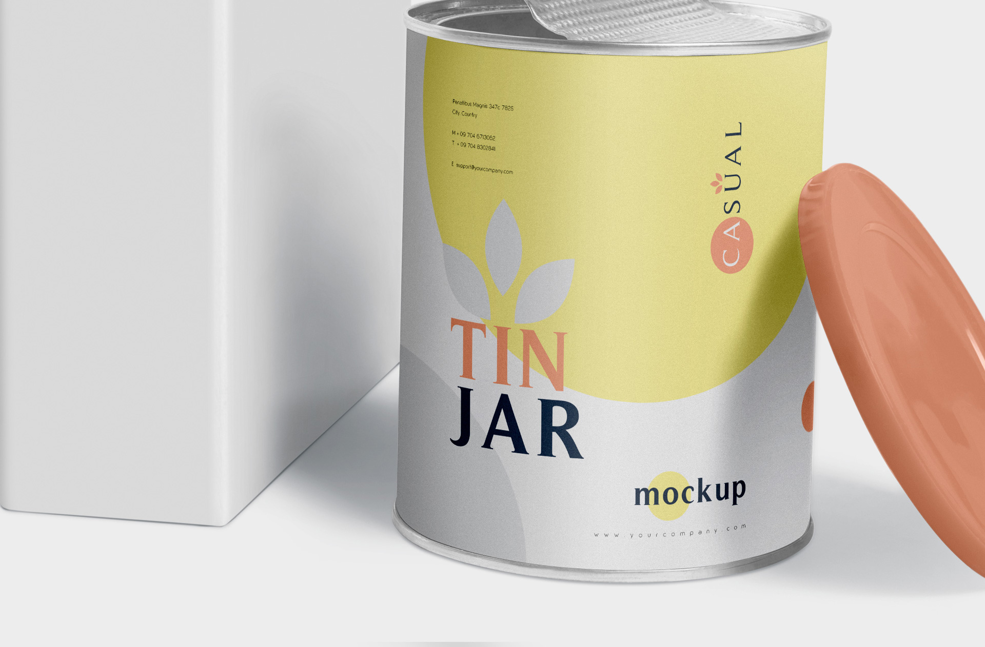 customizable food packaging PSD