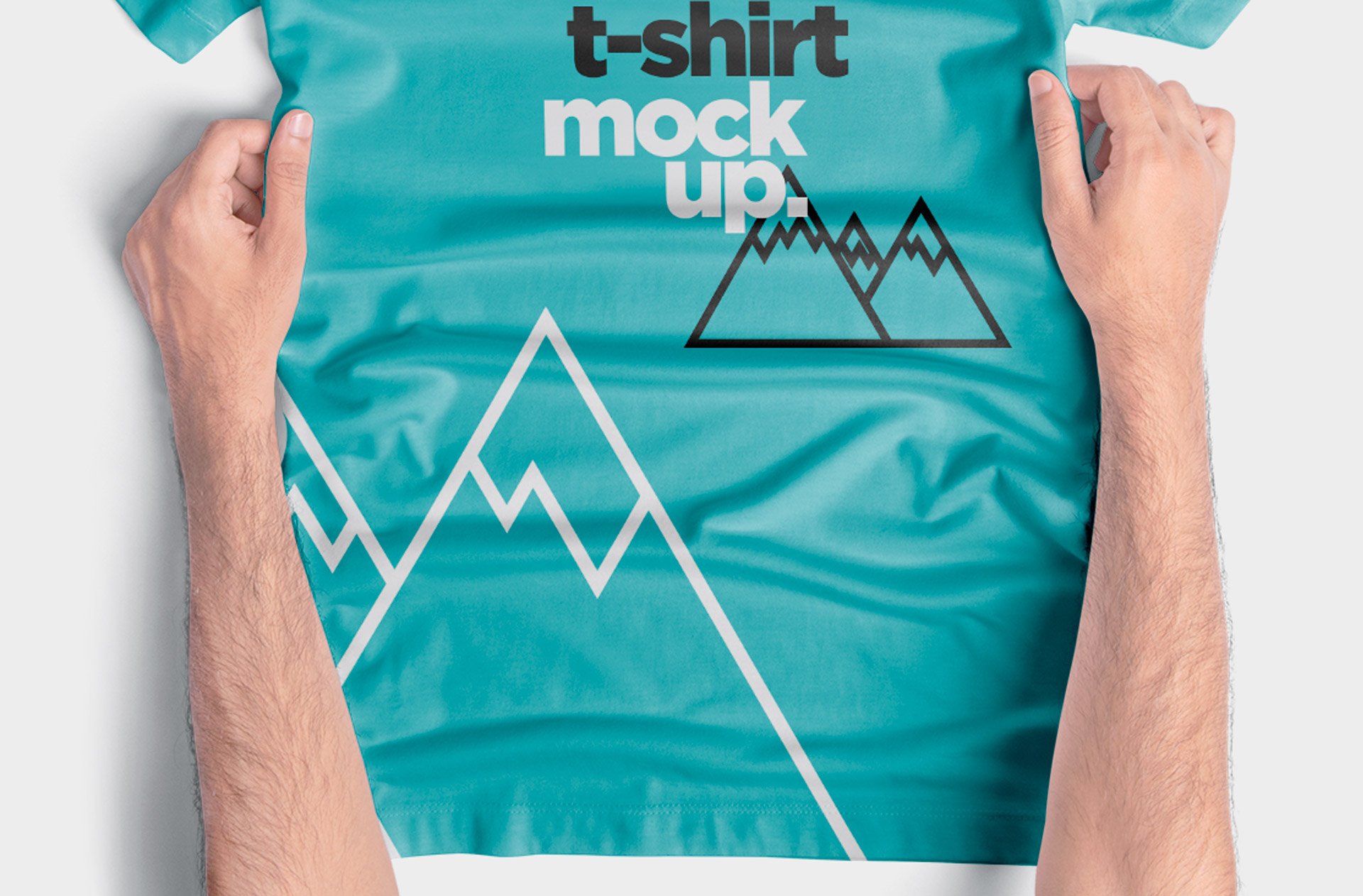 creative t-shirt branding PSD