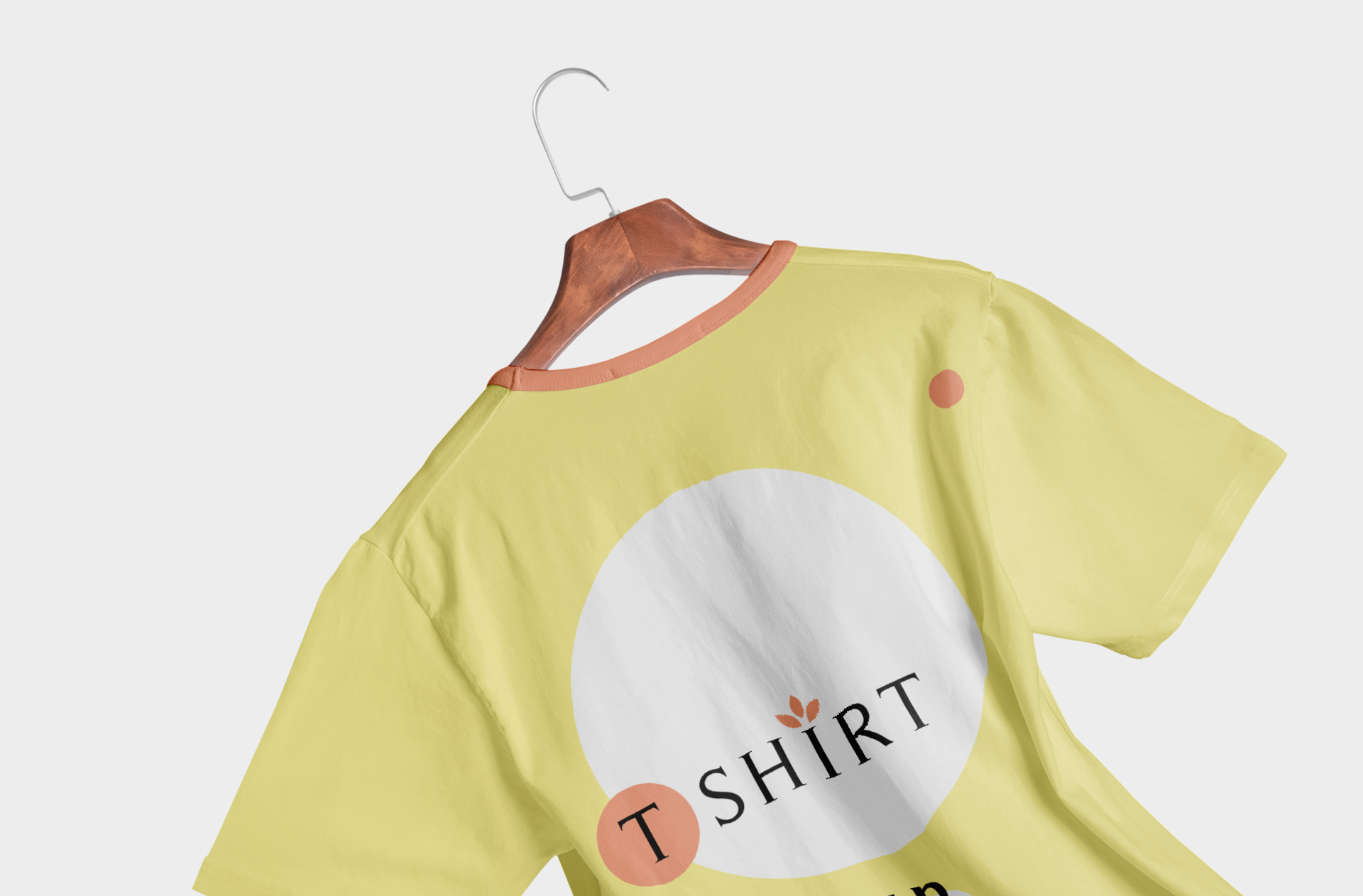 creative t-shirt branding PSD