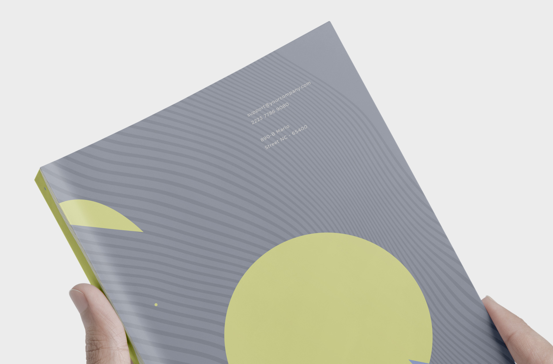 book branding mockup