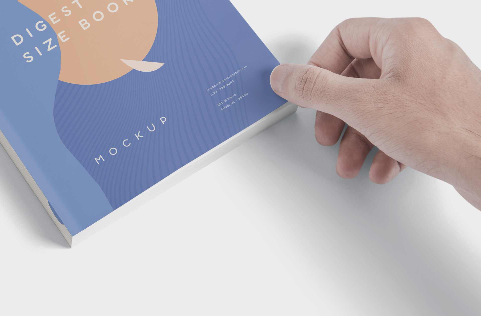 book branding mockup