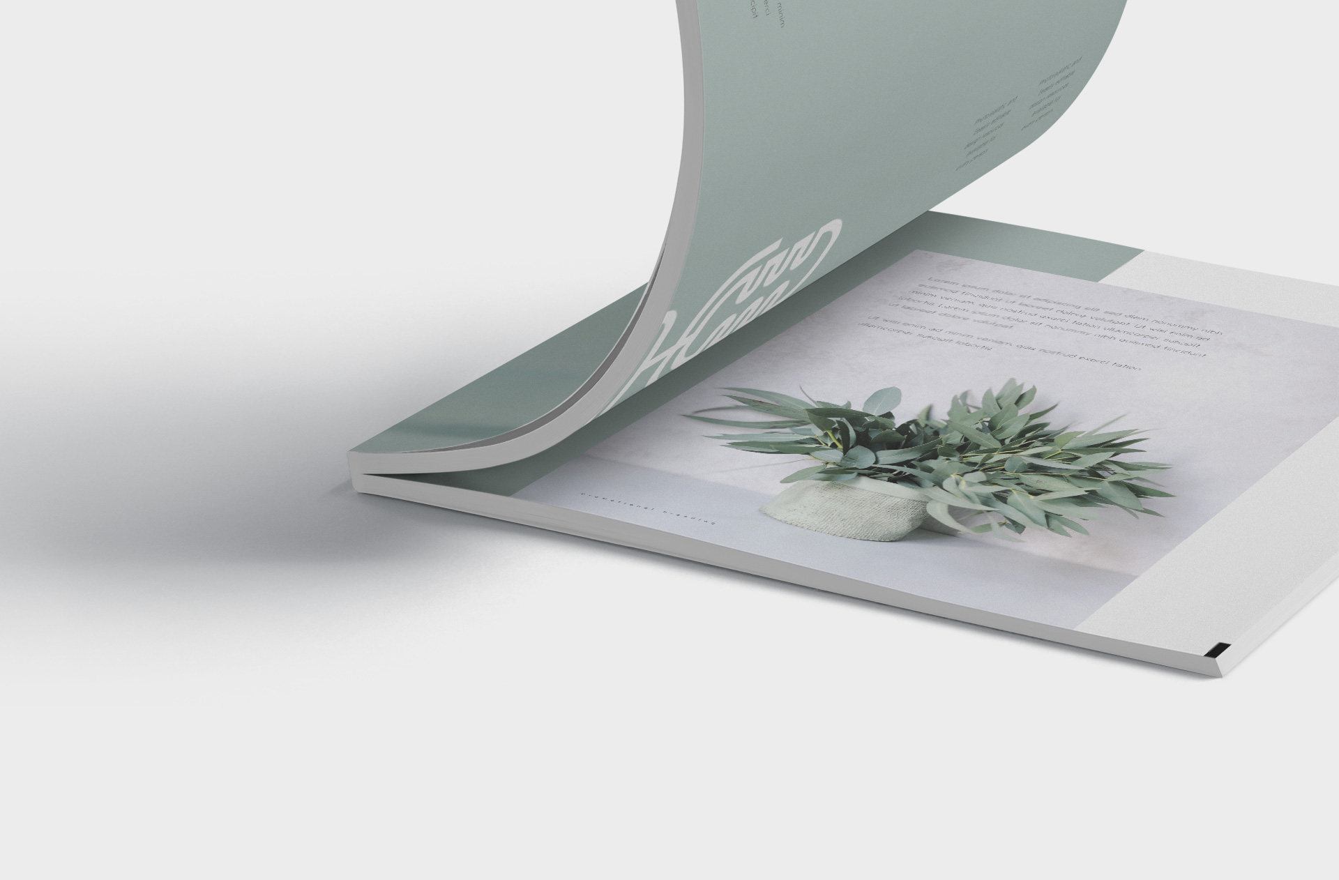 article design mockup