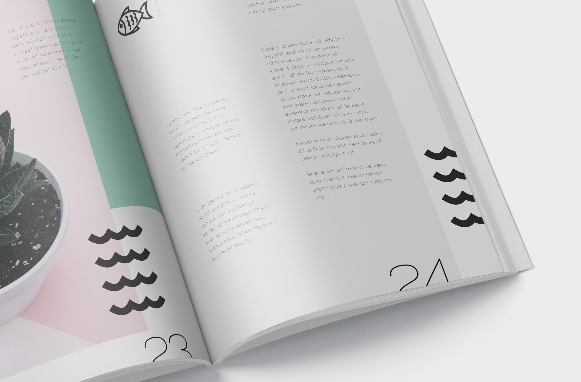 book industry mockup
