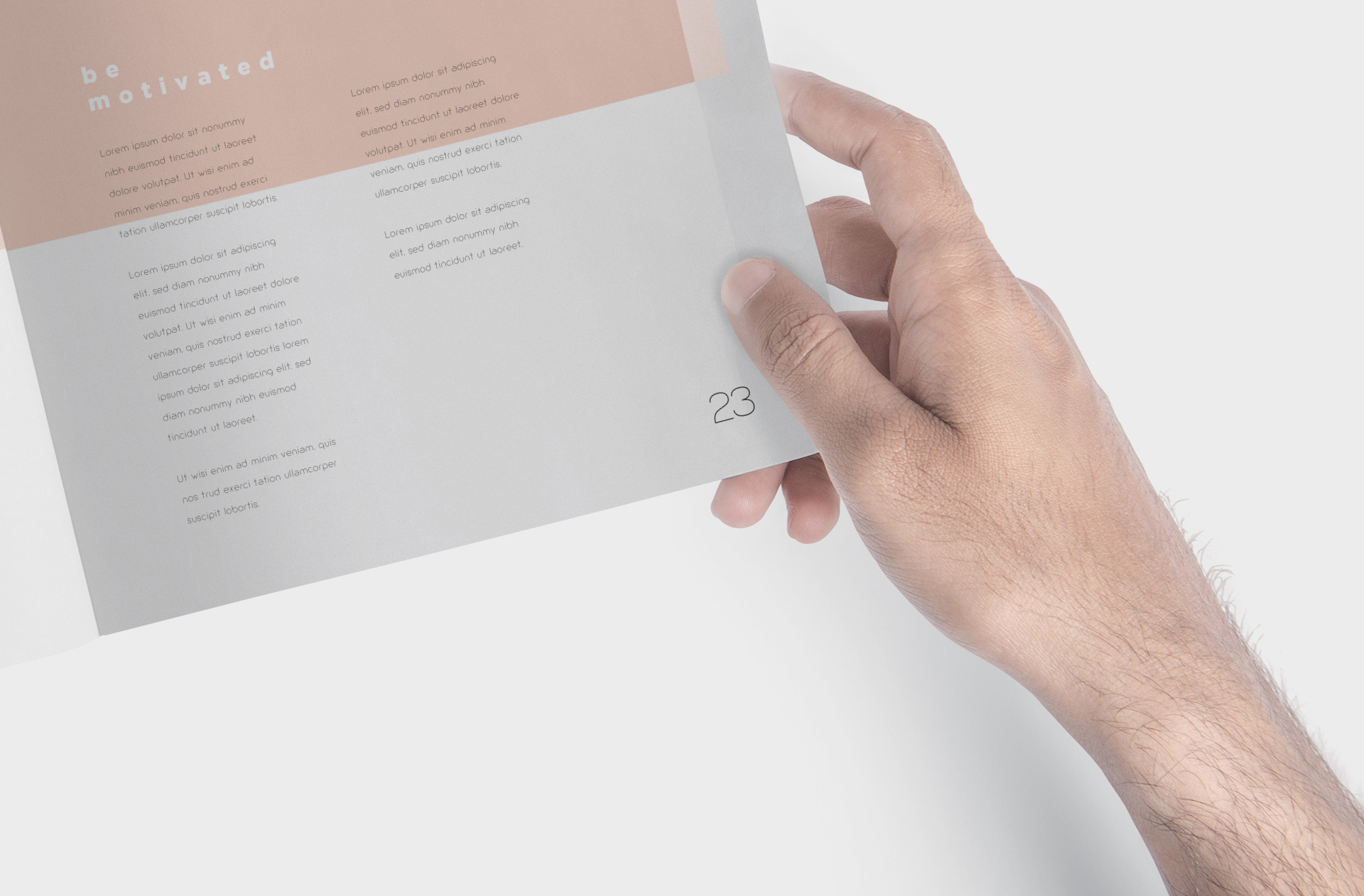 branding layout mockup