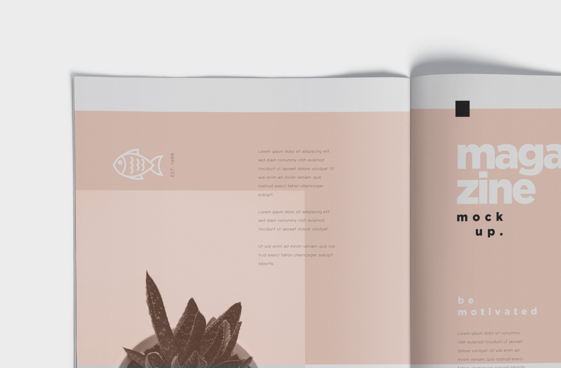 article branding mockup