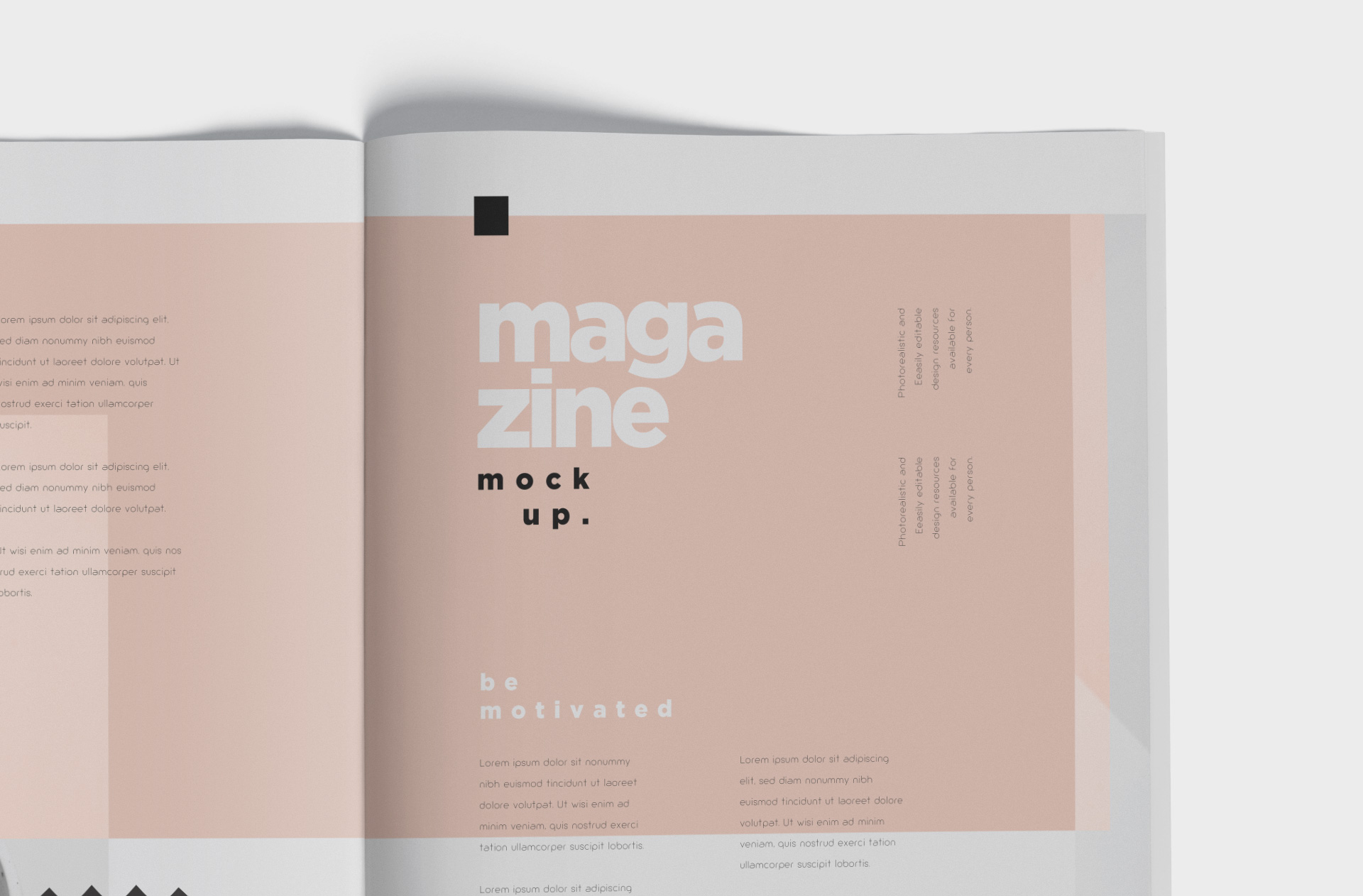 article branding mockup