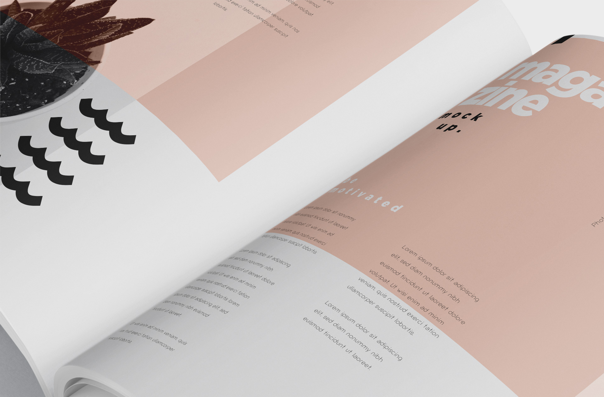 article branding mockup