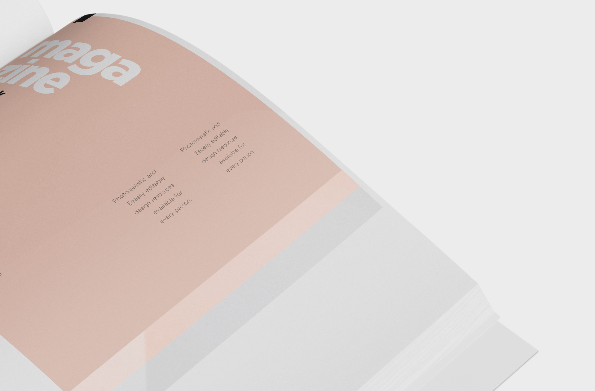article branding mockup
