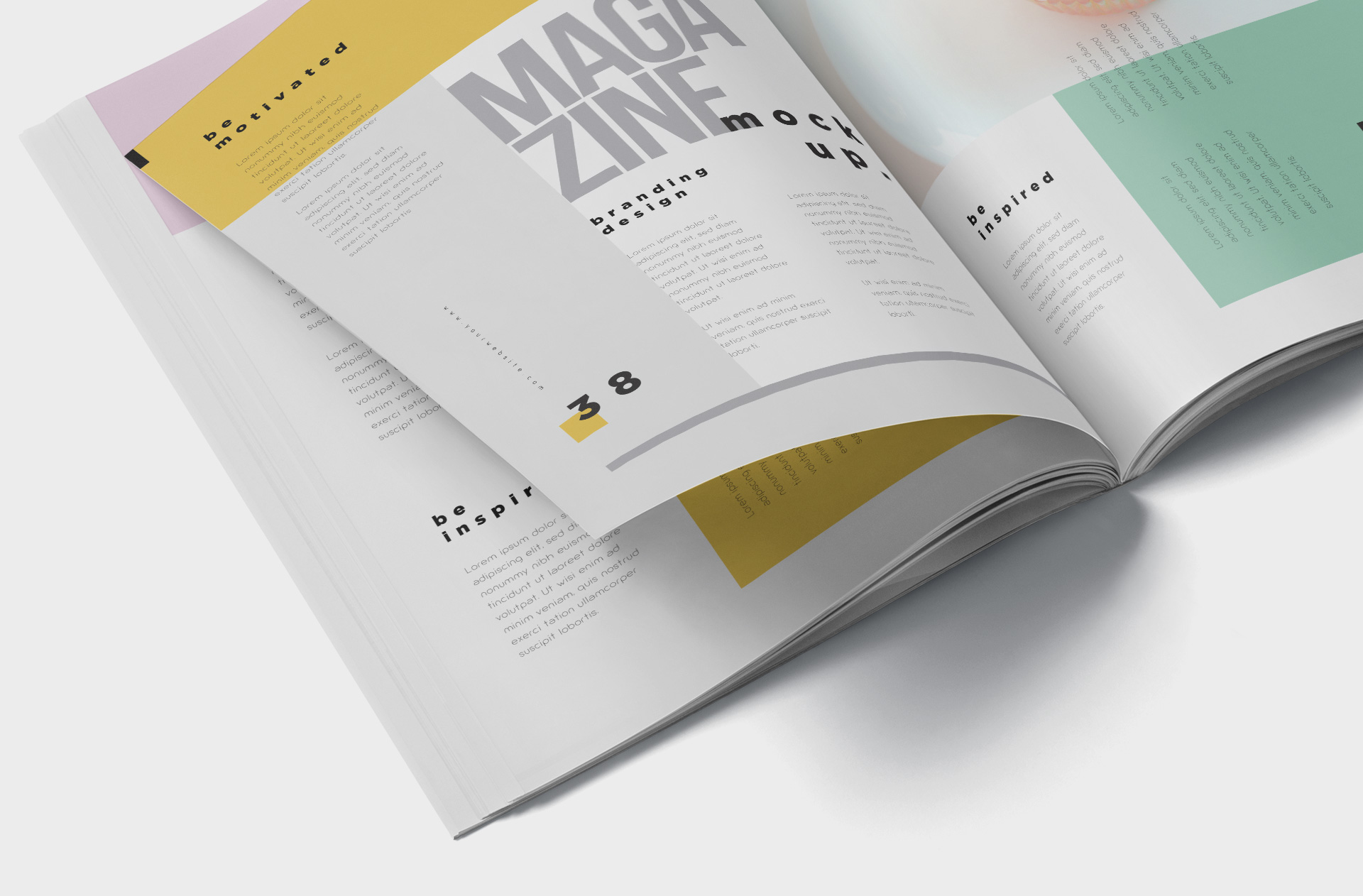 advertising design mockup