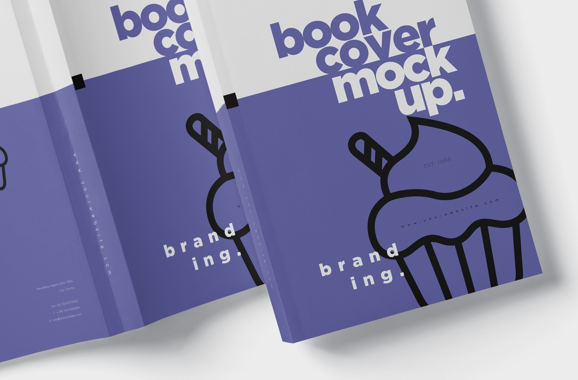 book branding template