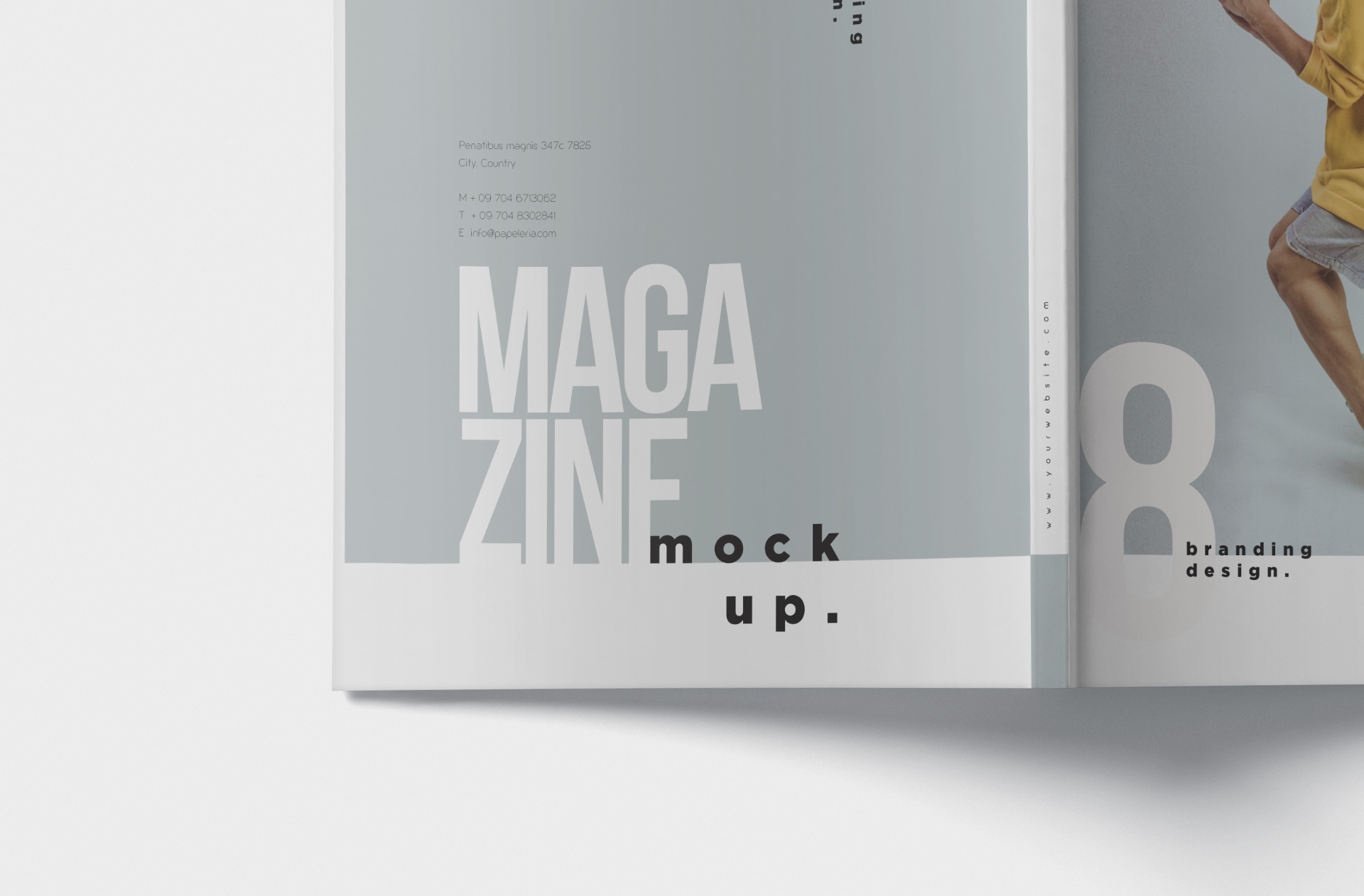 advertising design mockup