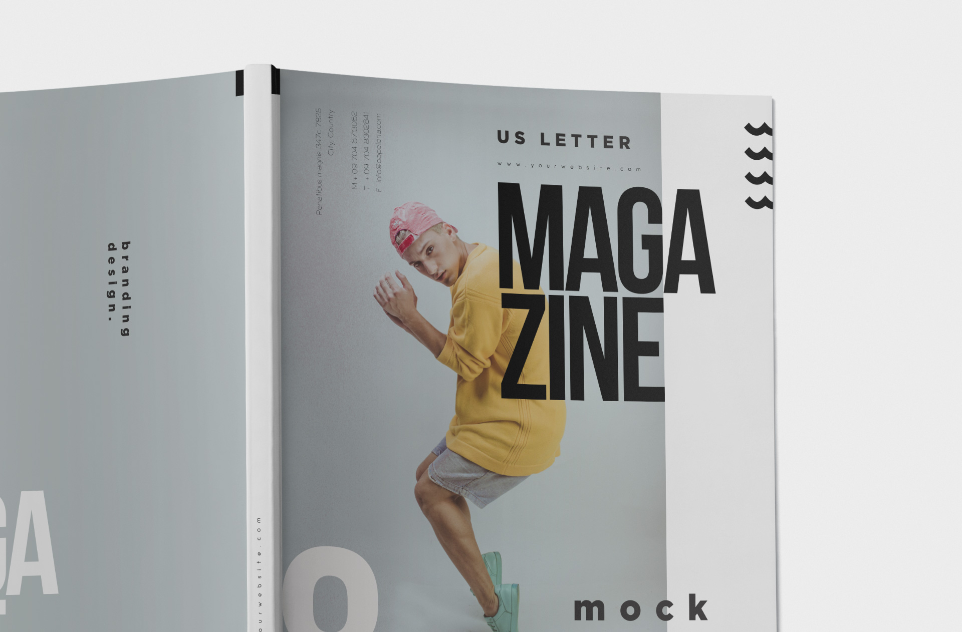 advertising design mockup