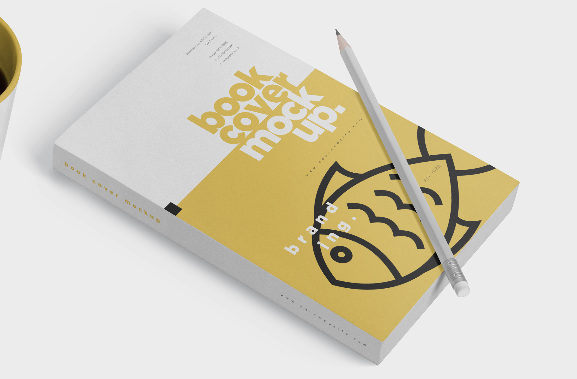 book branding design