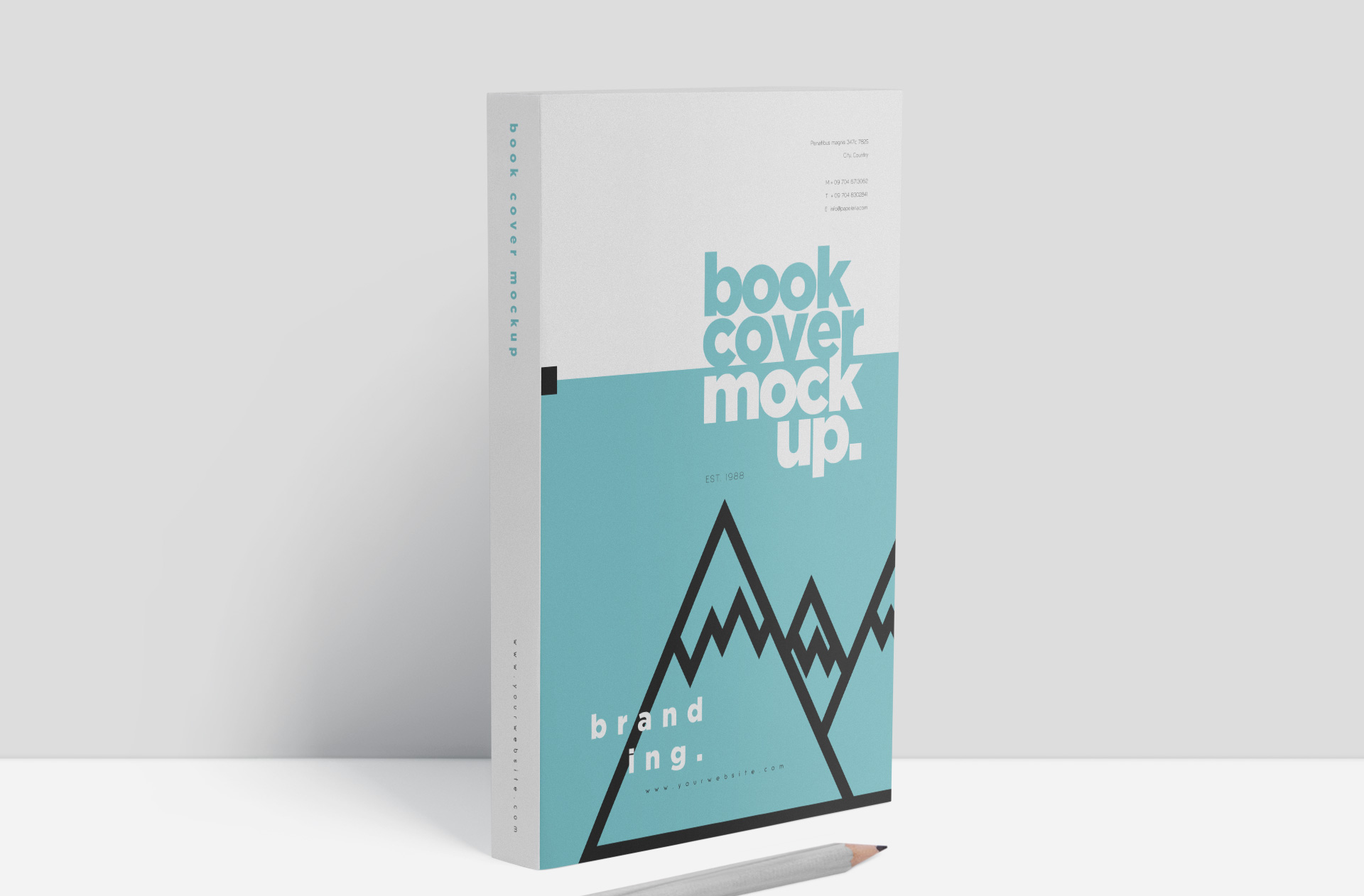 creative book template