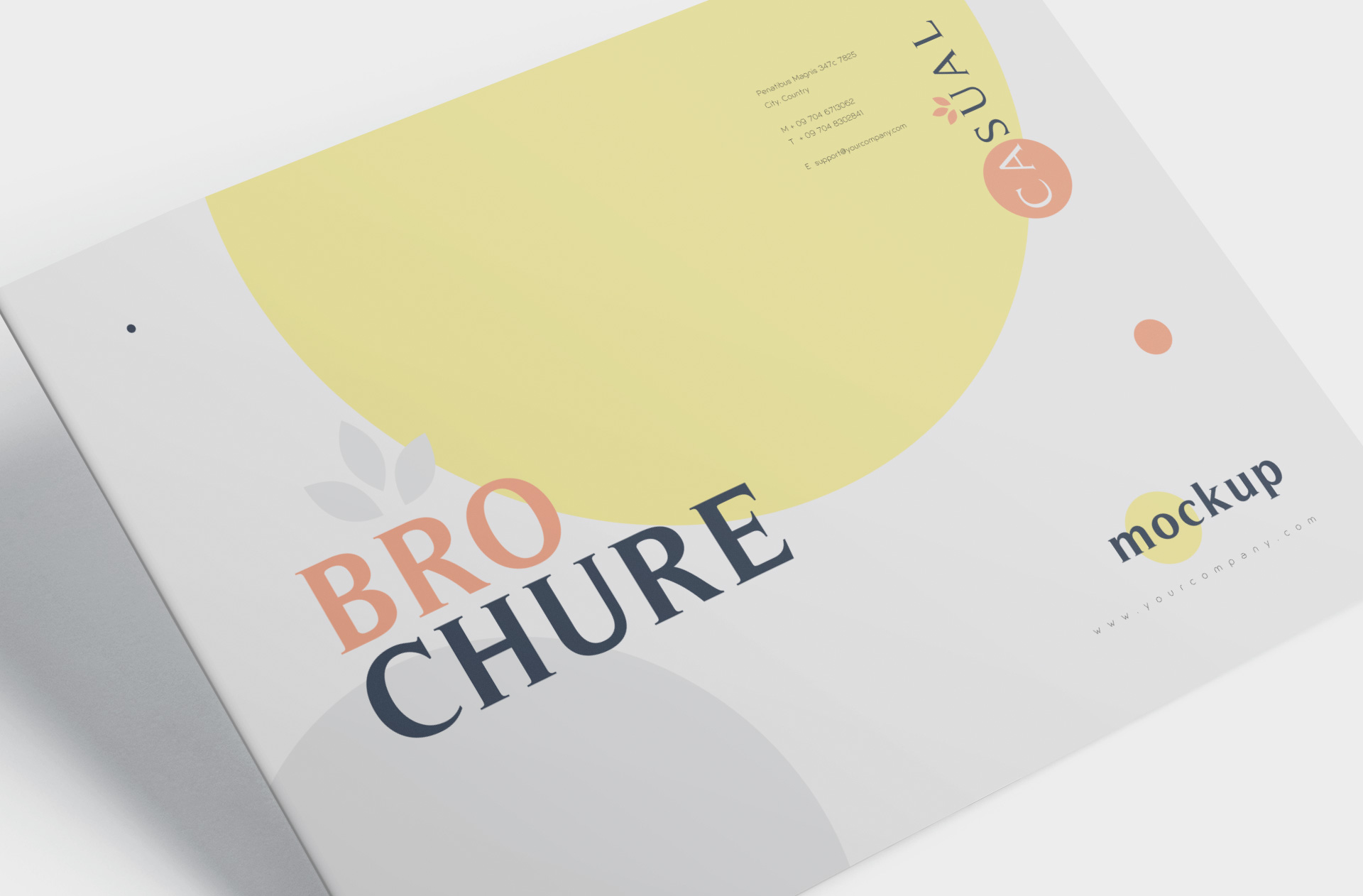 A4 brochure template