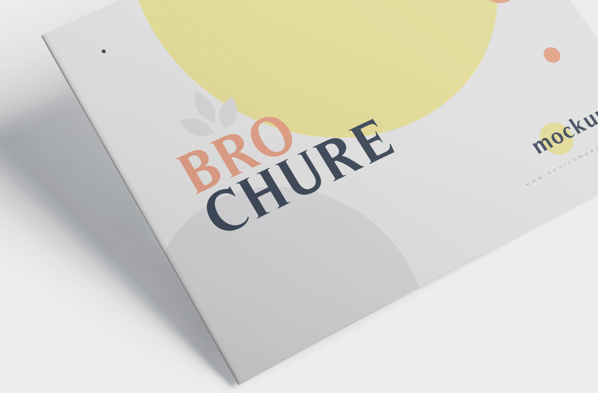 A4 brochure template