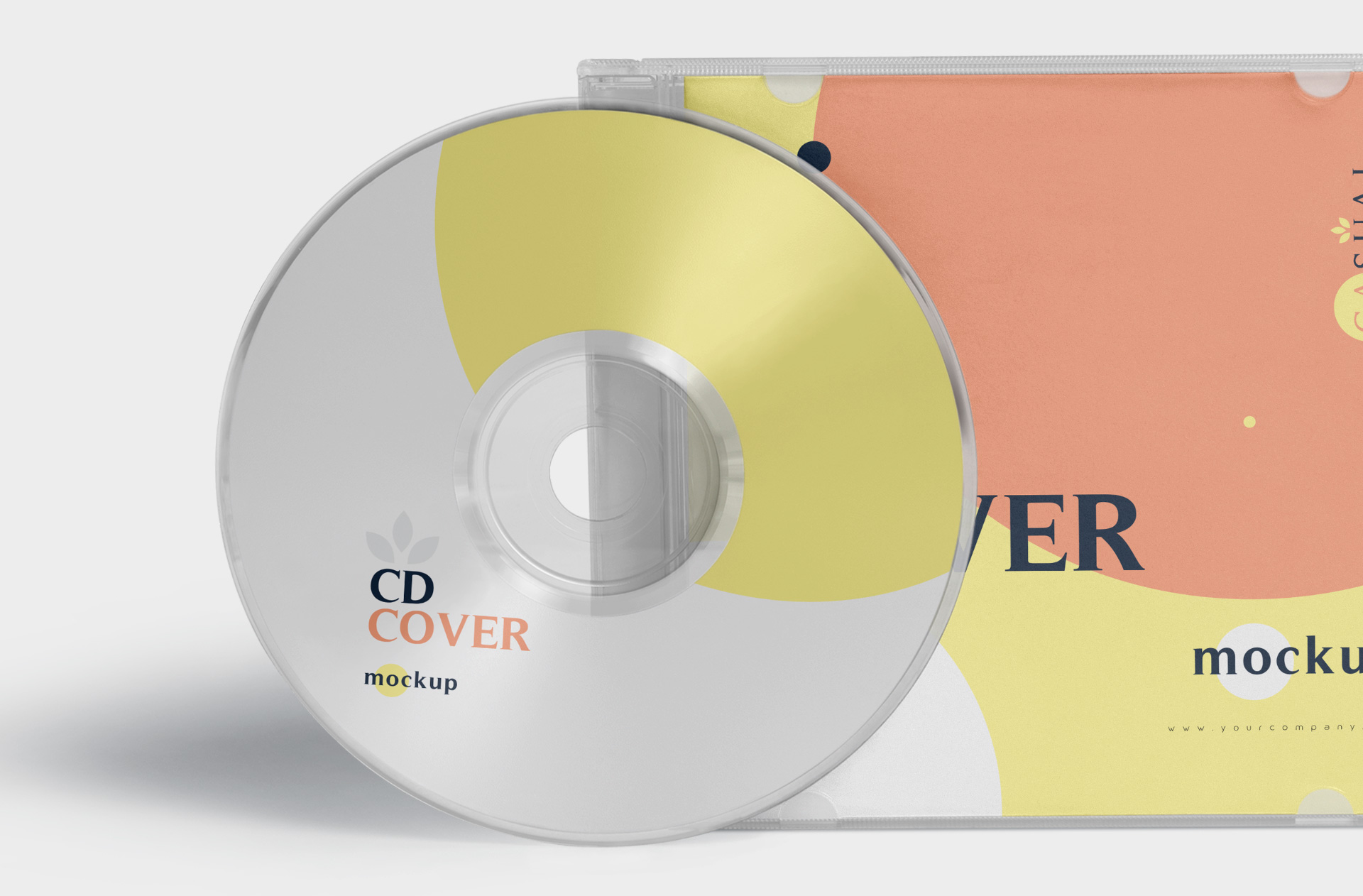 album branding mockup