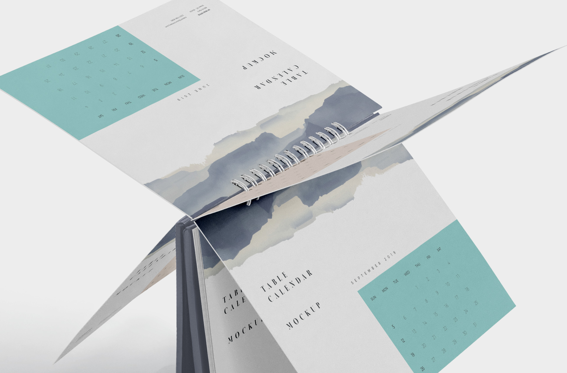 customizable calendar PSD