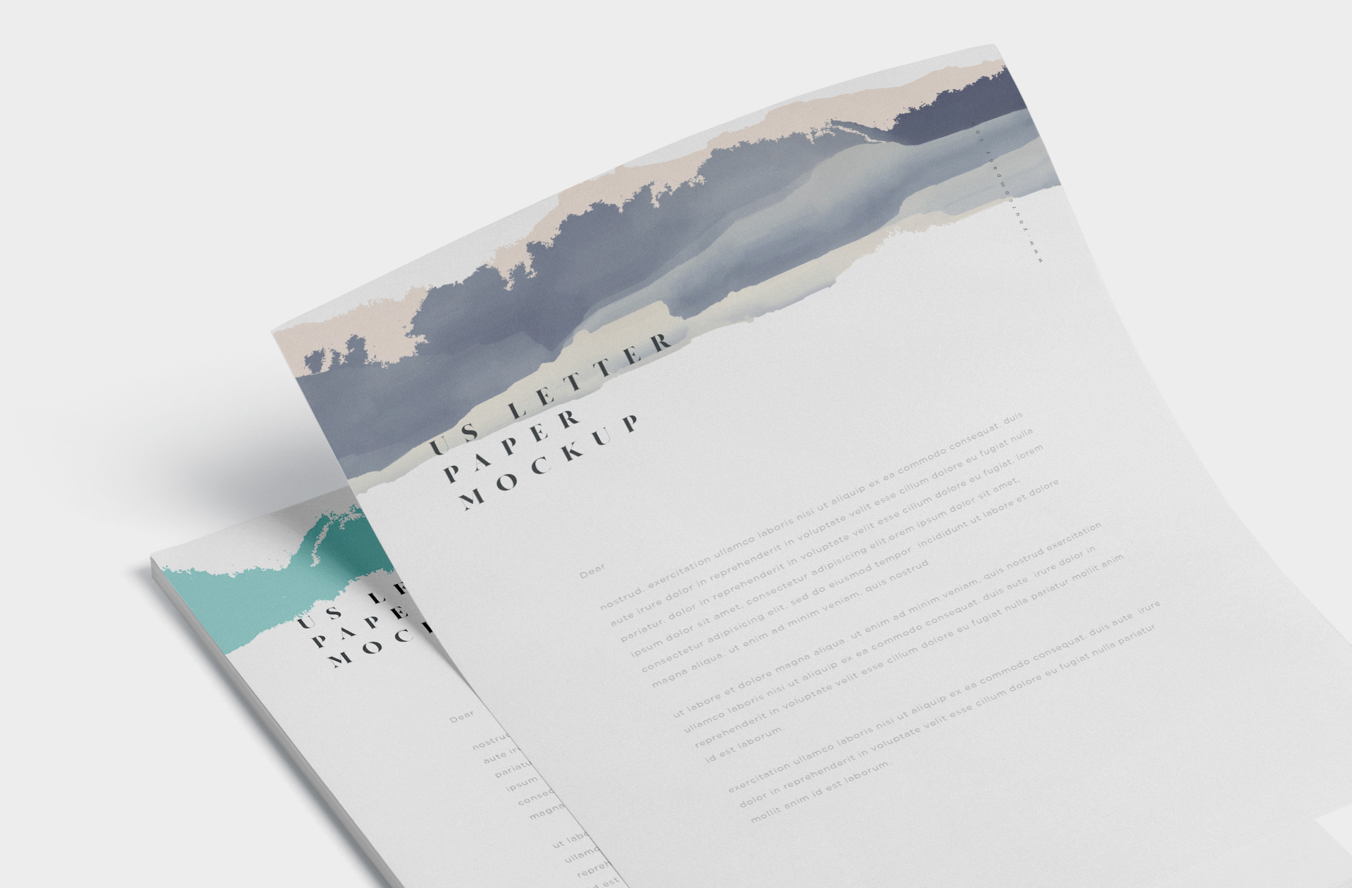 branding paper mockup