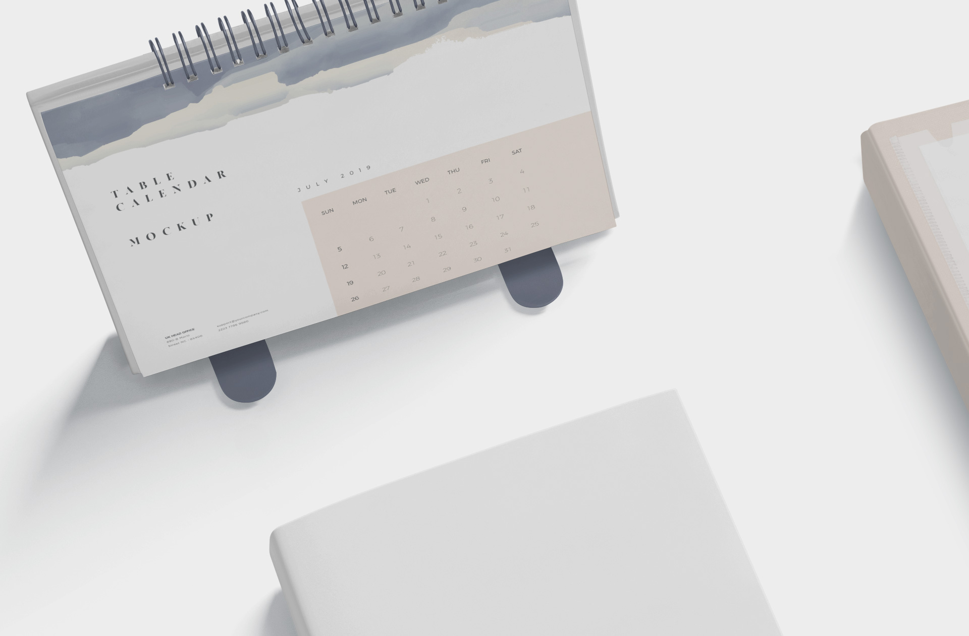 book mockup template