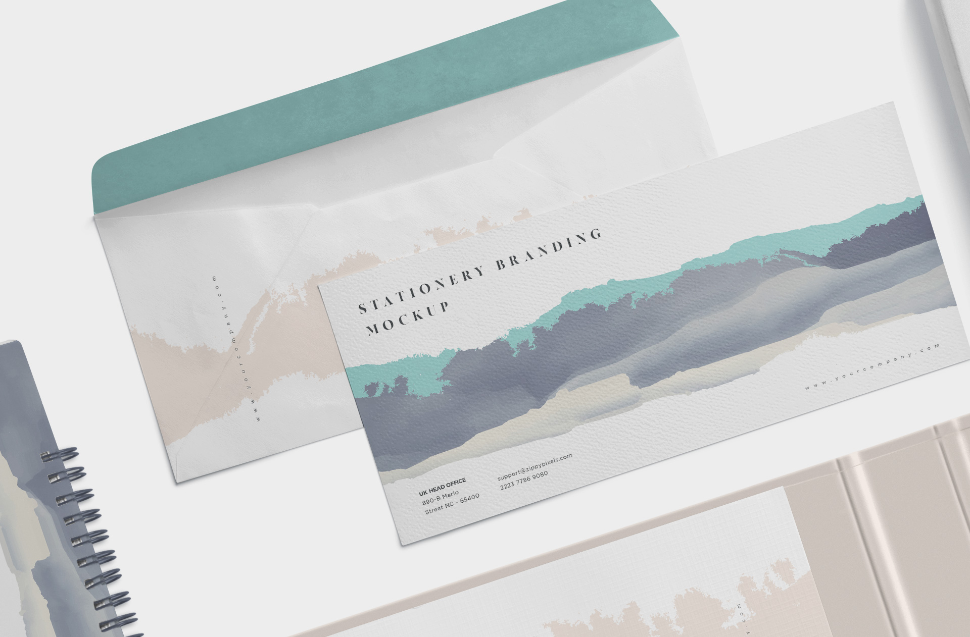 book mockup PSD