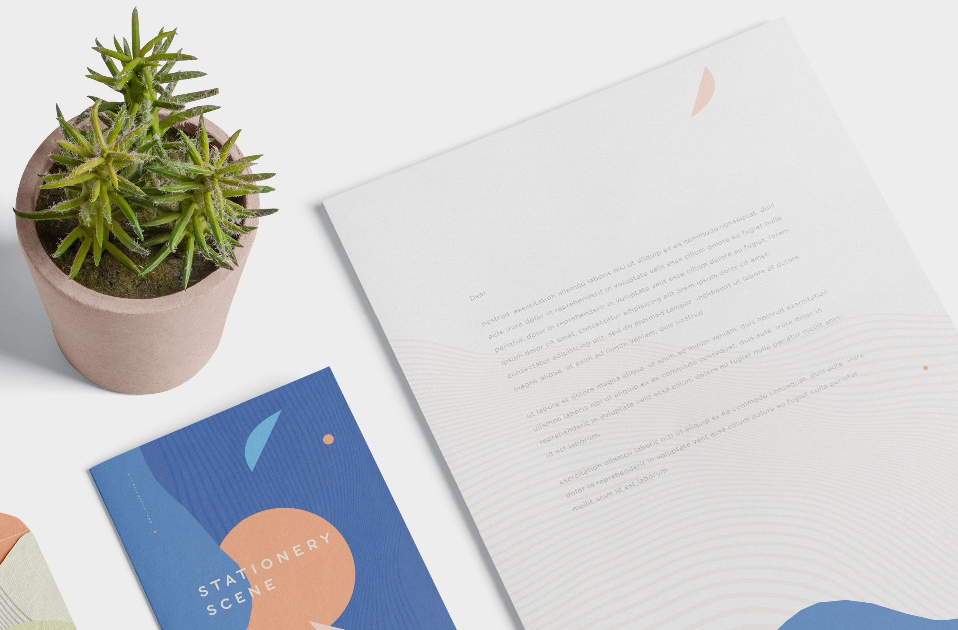 branding materials PSD