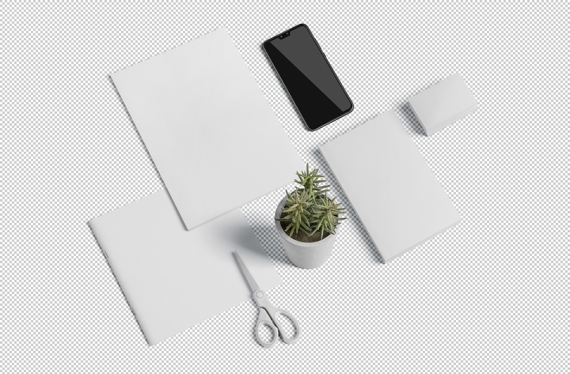 branding materials PSD