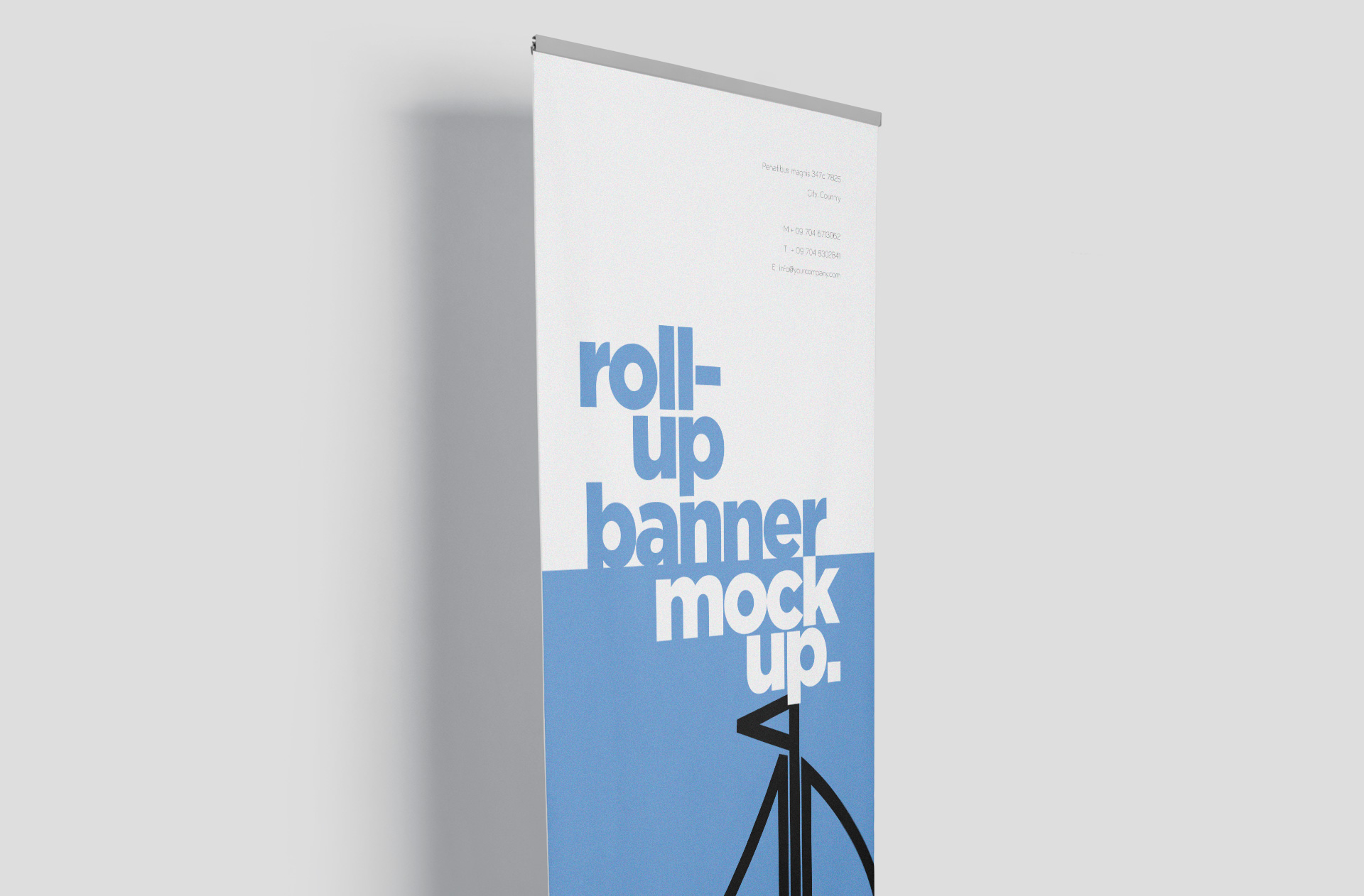 advertising display mockup