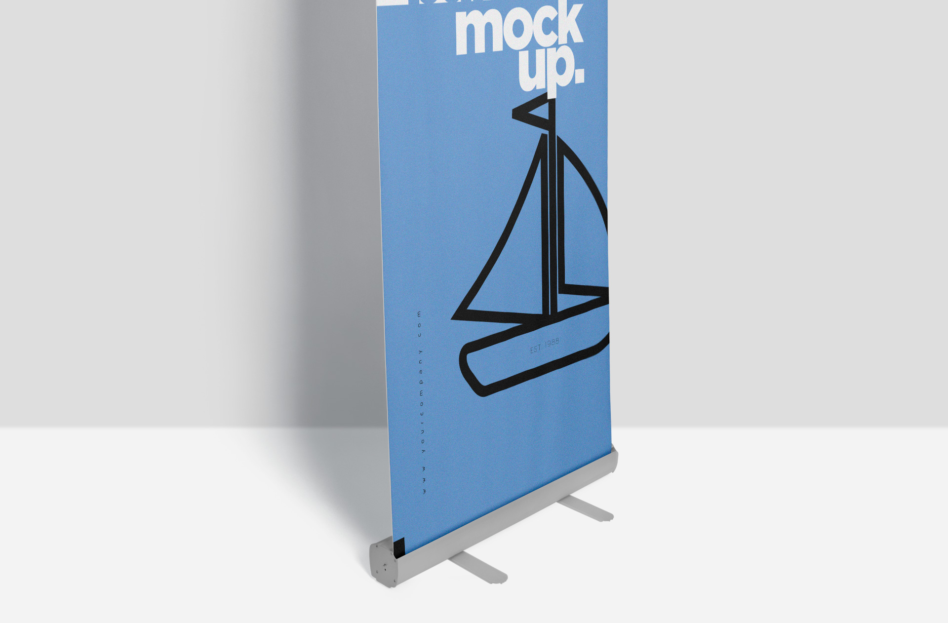 advertising display mockup
