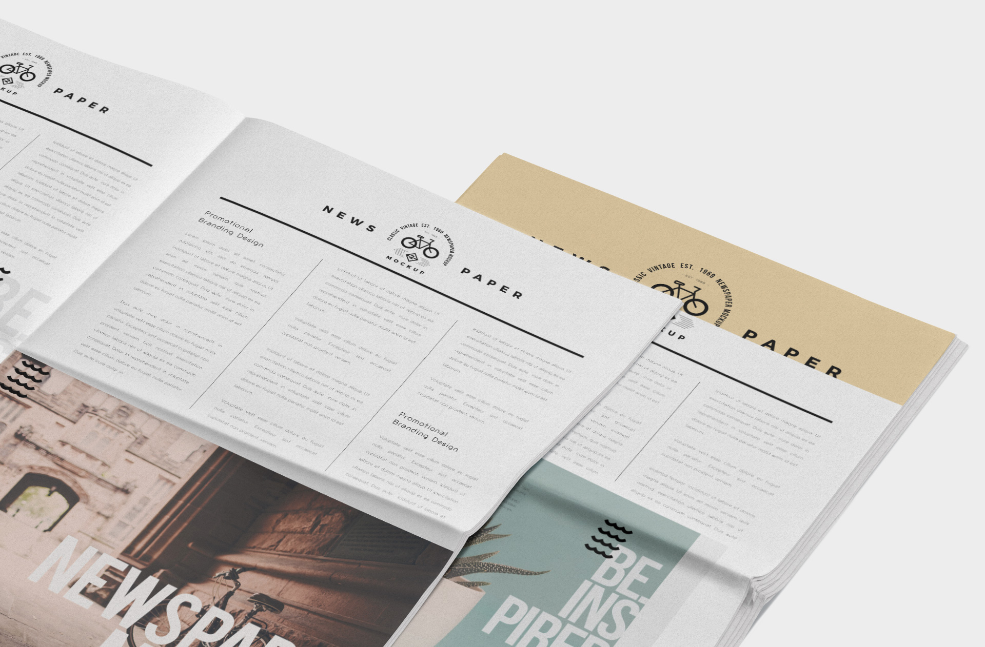 advertising media mockup