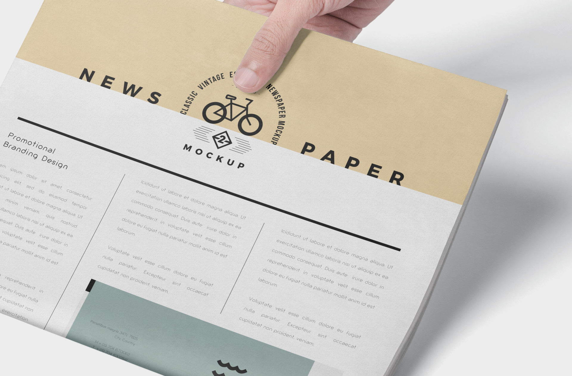 advertising mockup