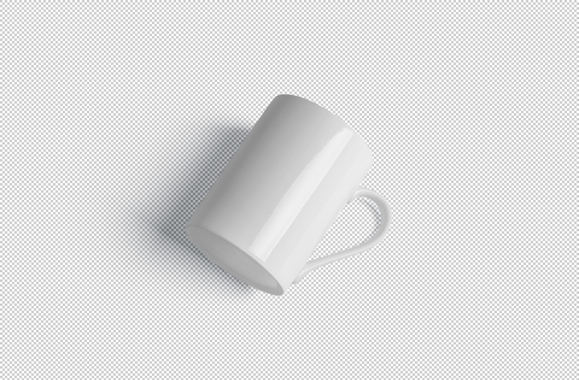 angled mug PSD