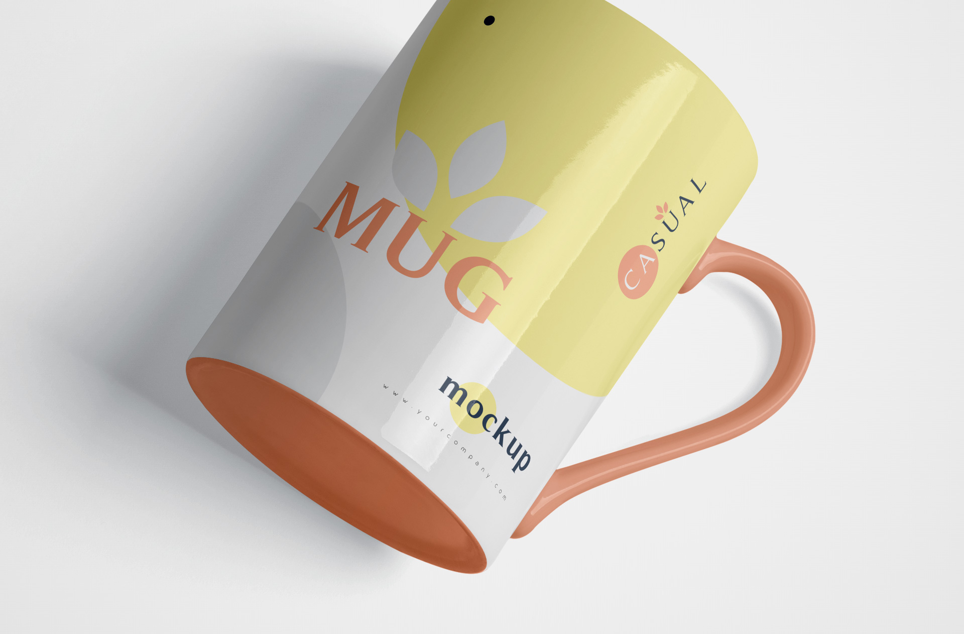 angled mug PSD