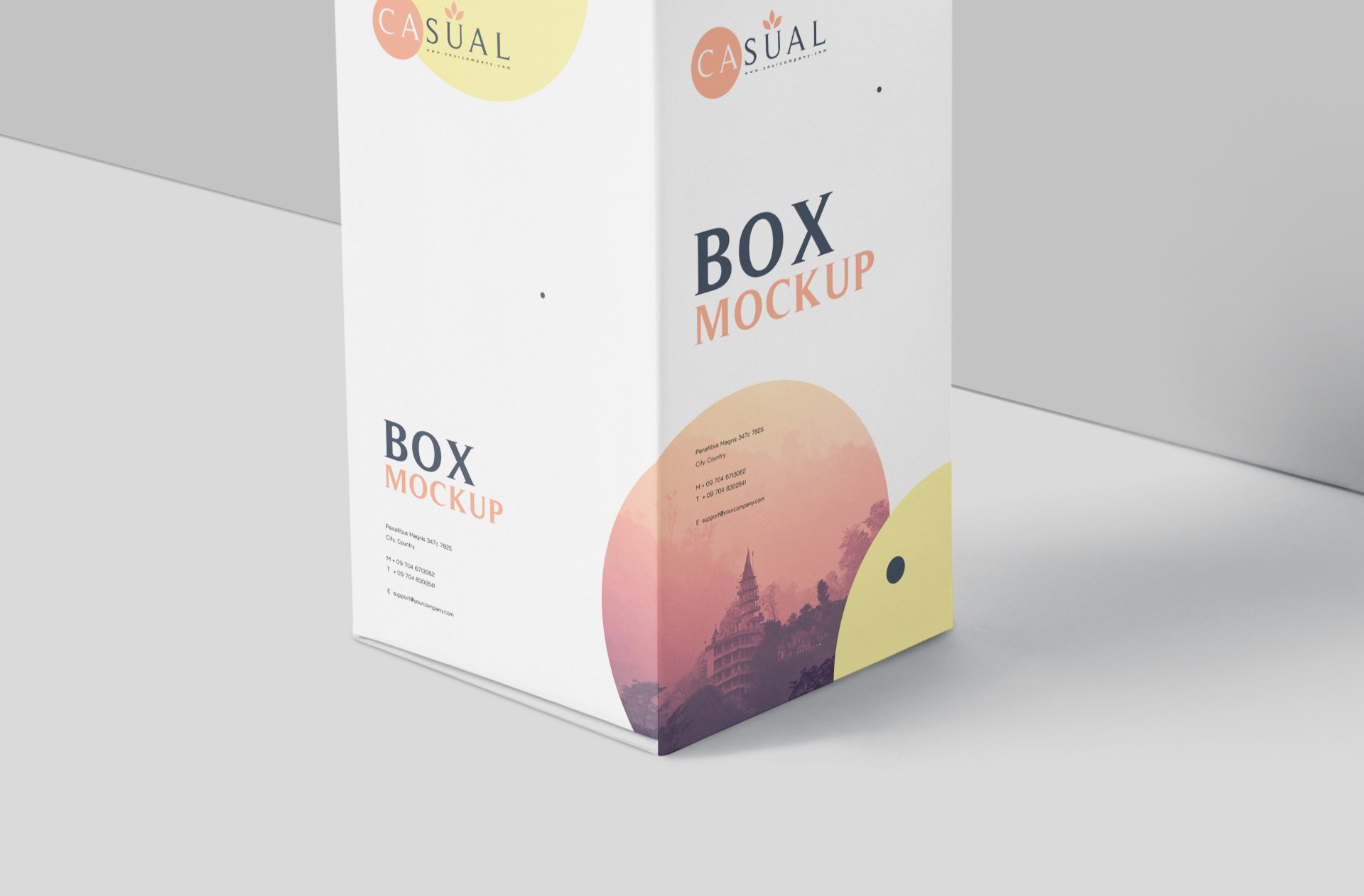box mockup