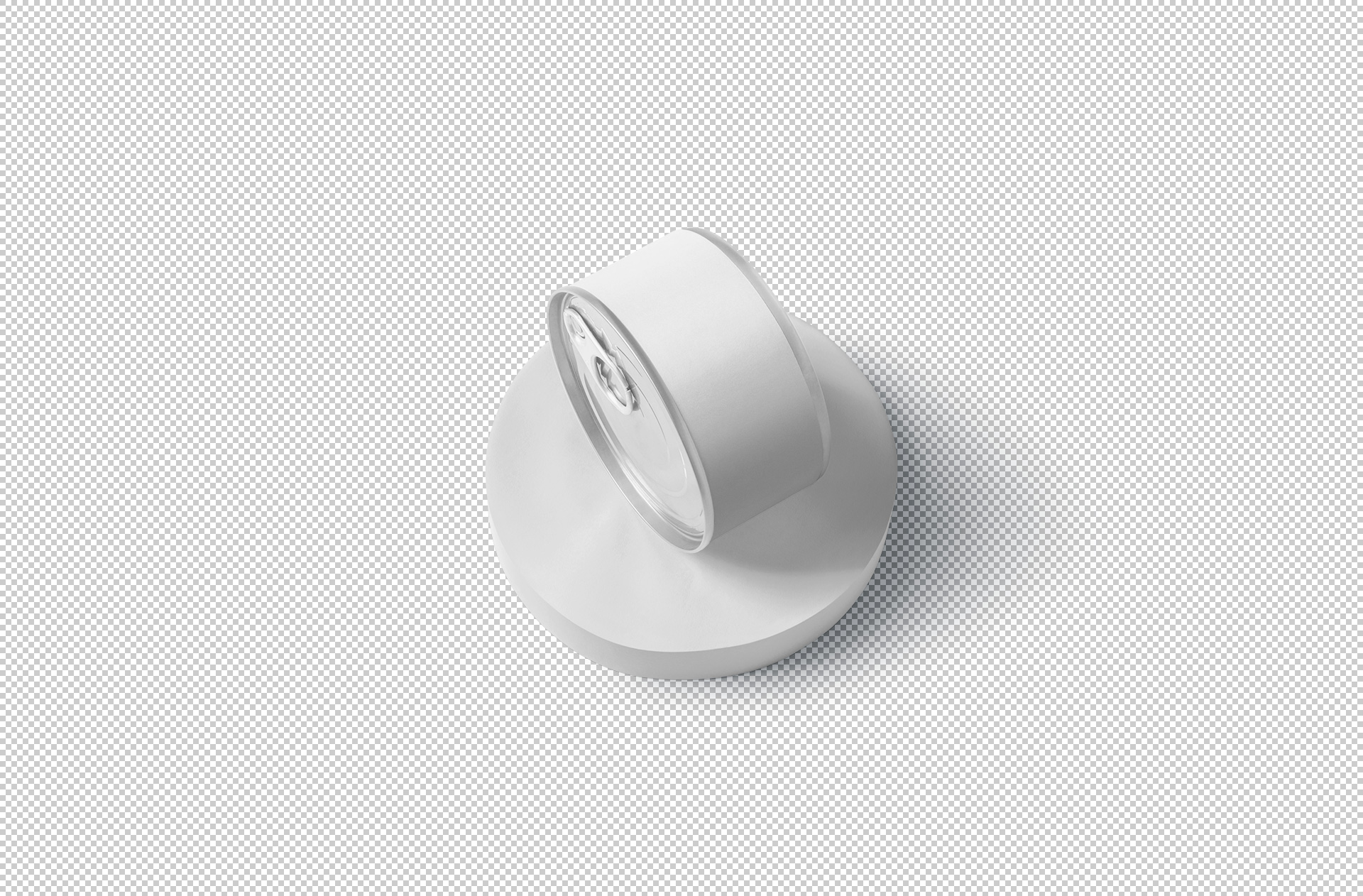 3D can mockup