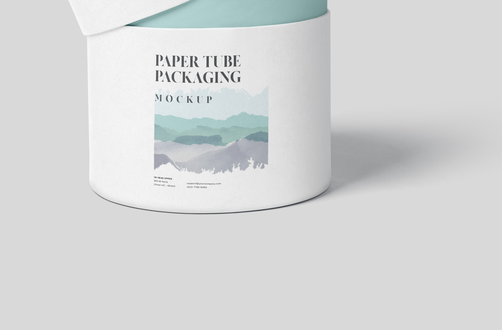editable packaging PSD