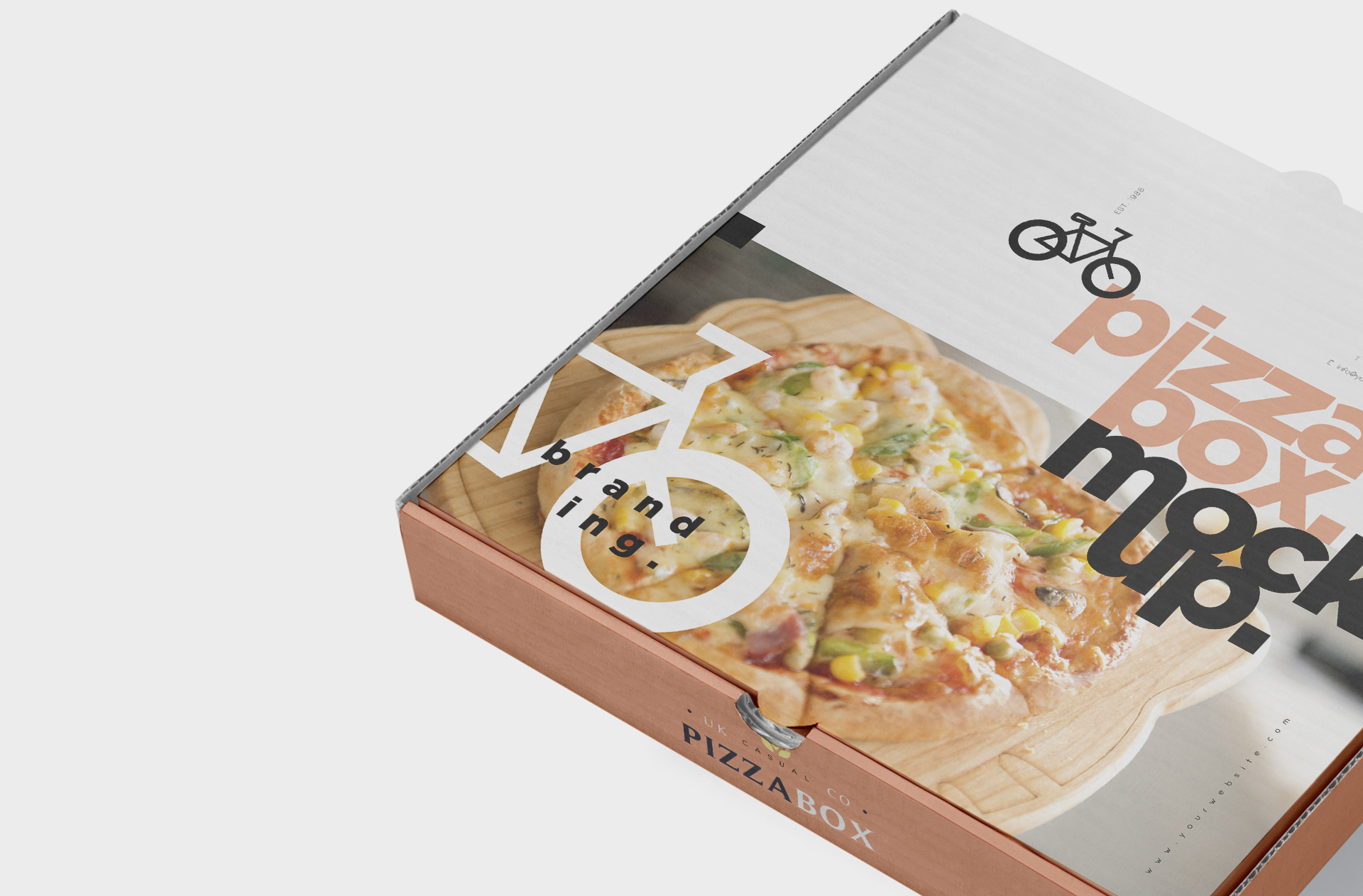 customizable food mockup