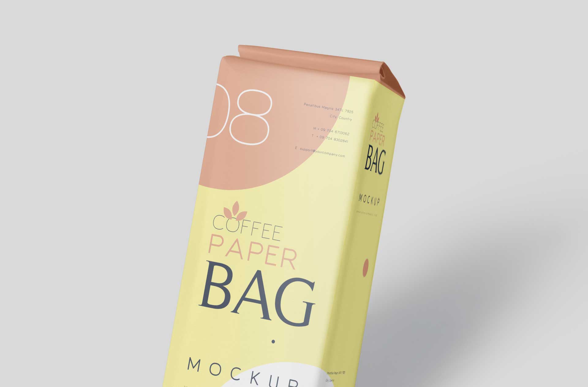 coffee pouch branding