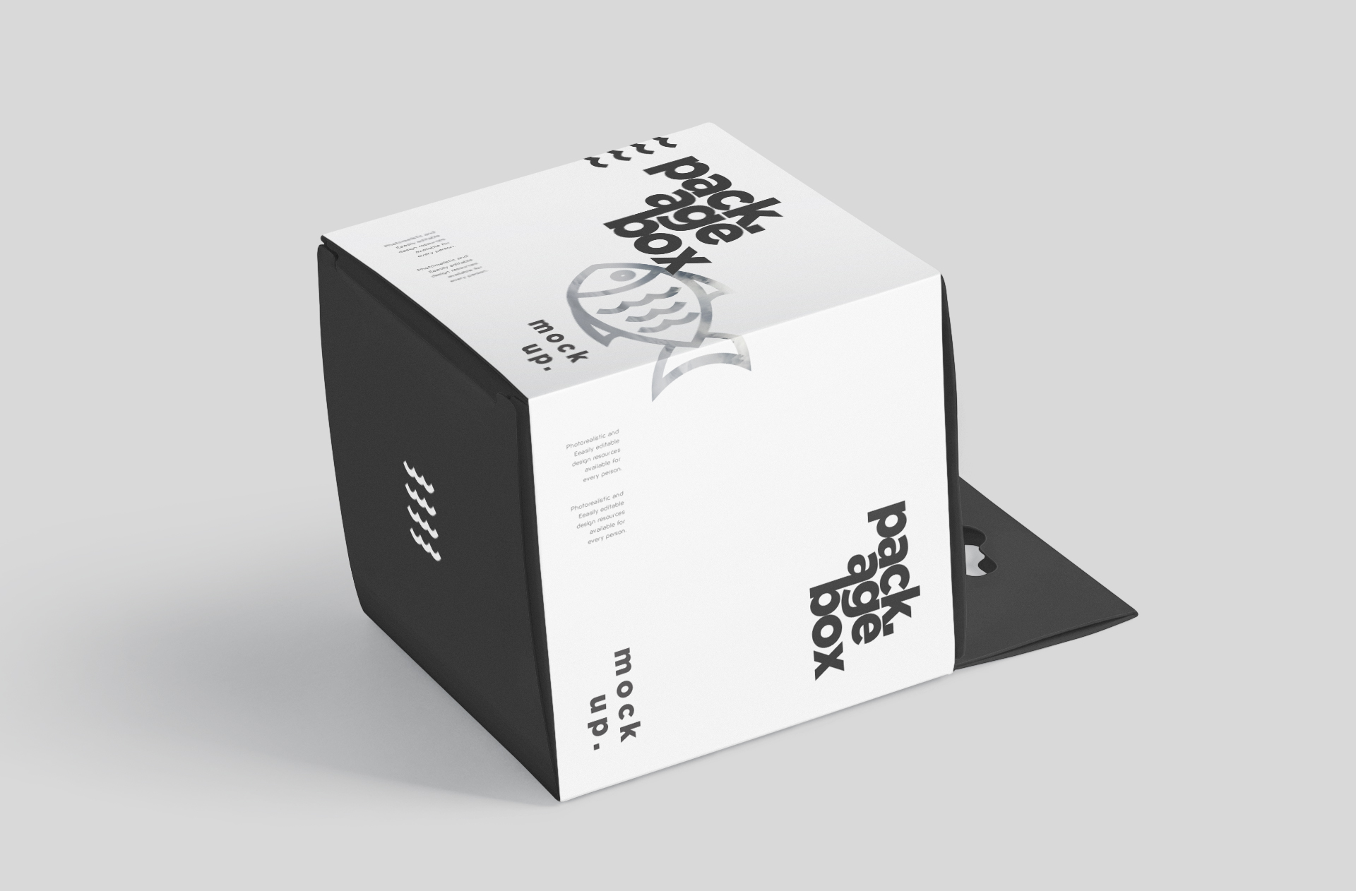3D box mock-up