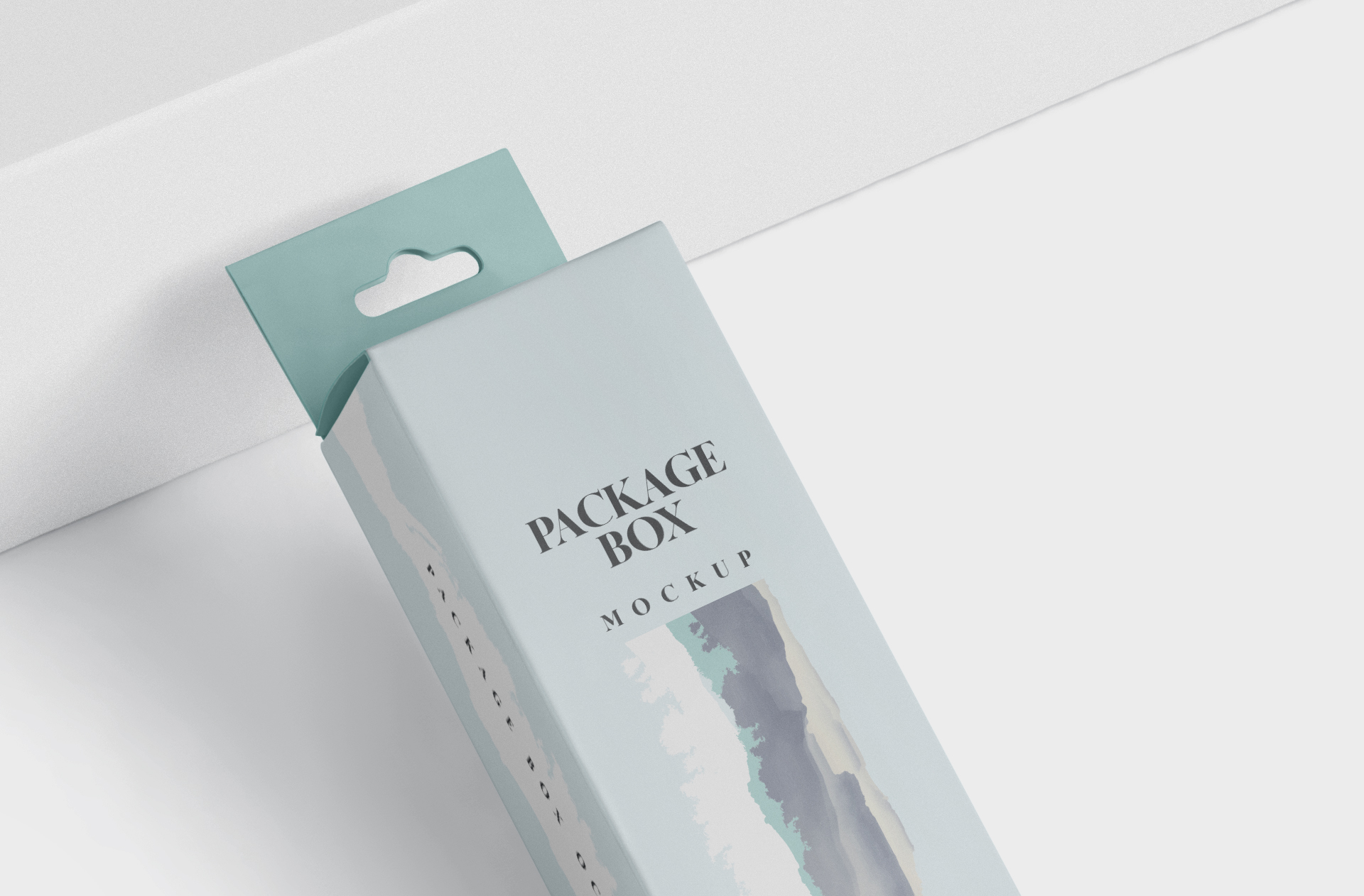 3D box mockup