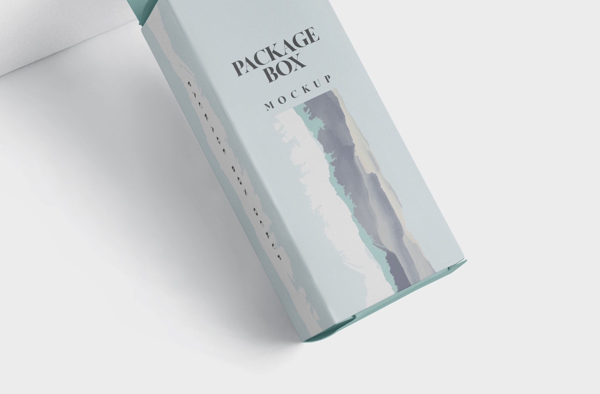 3D box mockup