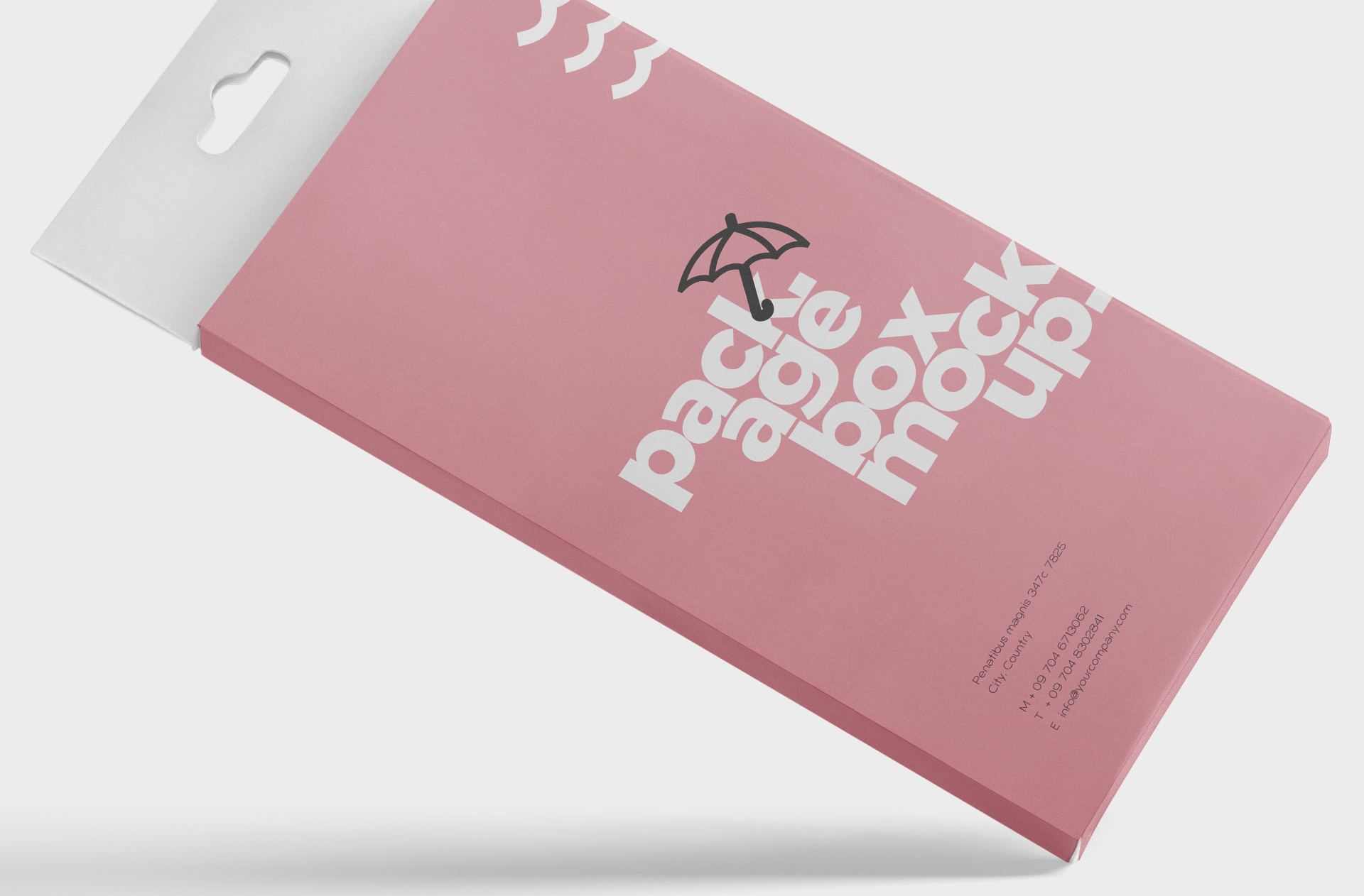 box branding mock-up